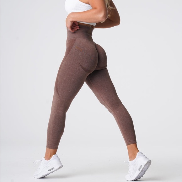 NVGTN Pants - NVGTN Cocoa Contour Seamless‎ Leggings – Size S